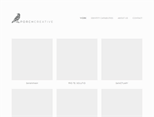Tablet Screenshot of porchcreative.com